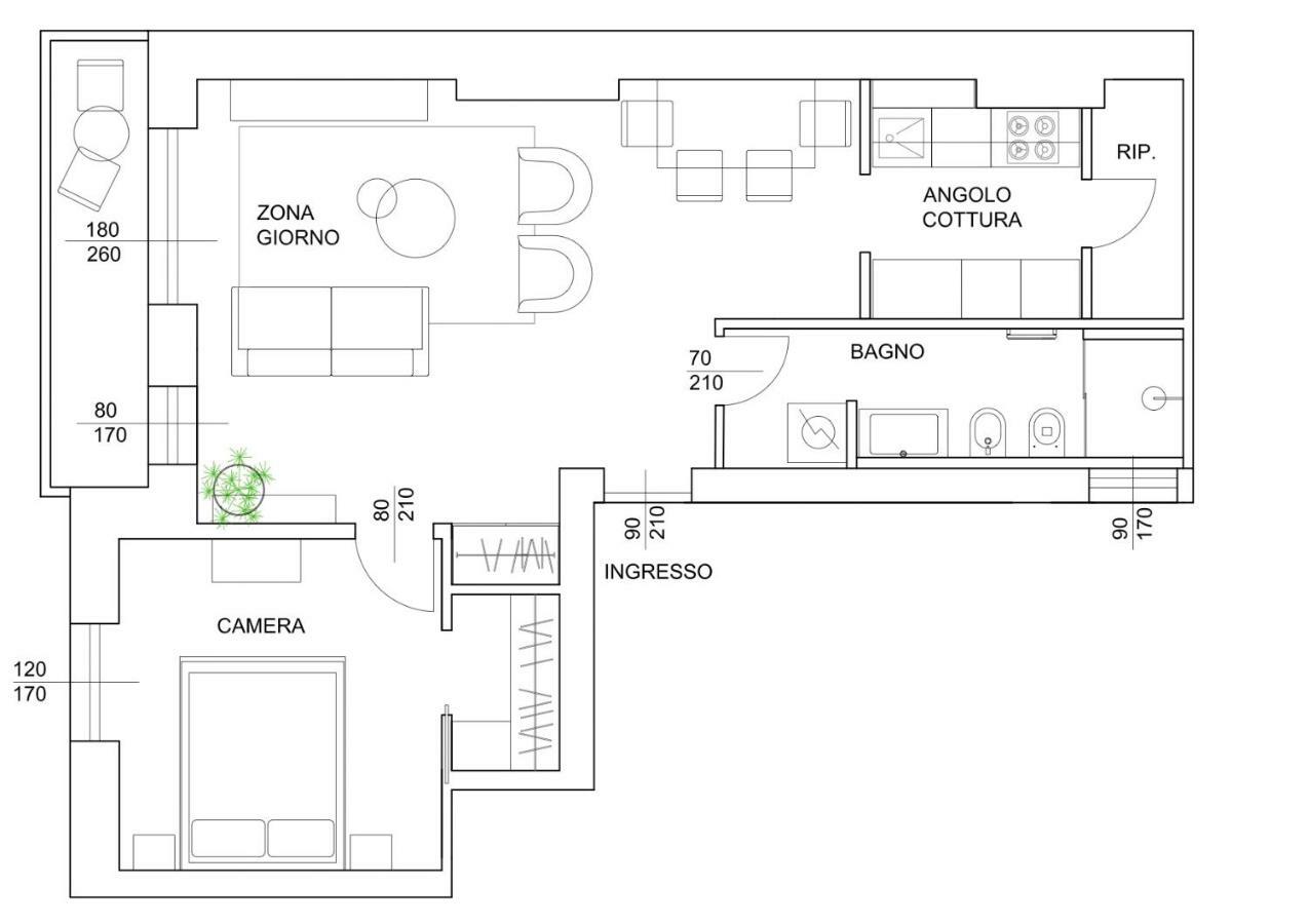 Milano Manzoni Clc Apartments Bagian luar foto