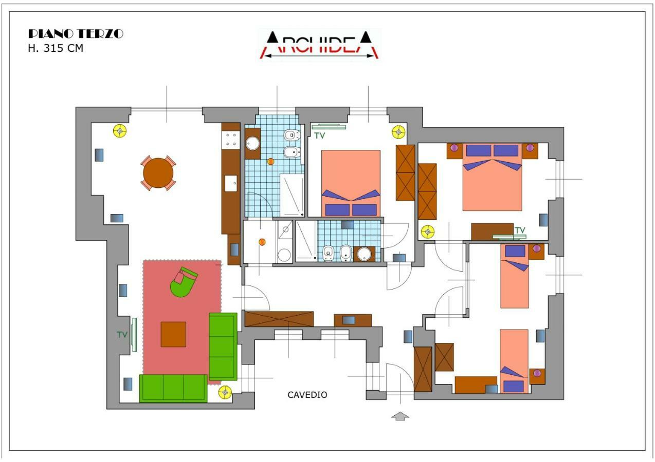 Milano Manzoni Clc Apartments Bagian luar foto